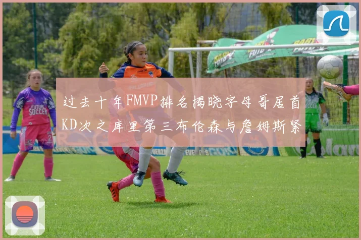 过去十年FMVP排名揭晓字母哥居首KD次之库里第三布伦森与詹姆斯紧随其后