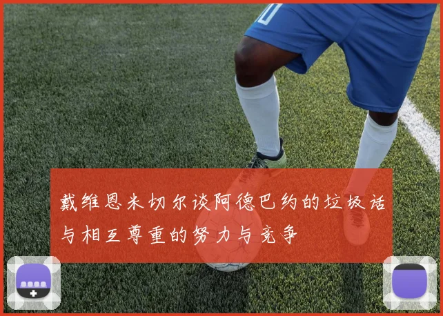 戴维恩米切尔谈阿德巴约的垃圾话与相互尊重的努力与竞争